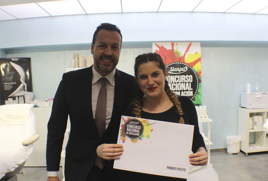 Anaïs Vallejo ganadora de la II Edición del concurso de depilación STARPIL